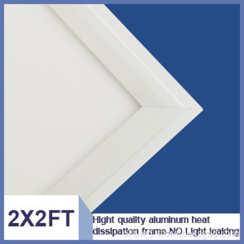 White Trim DLC UL 2x2ft 40w 55w led panel light white